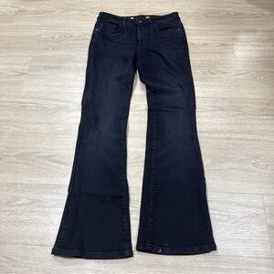 Pilcro Dark Flare Jeans